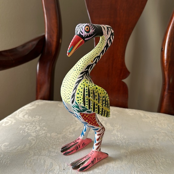 Francisco Fabian Ojeda Oaxacan Mexican Folk Art wood bird carving - Picture 3 of 12